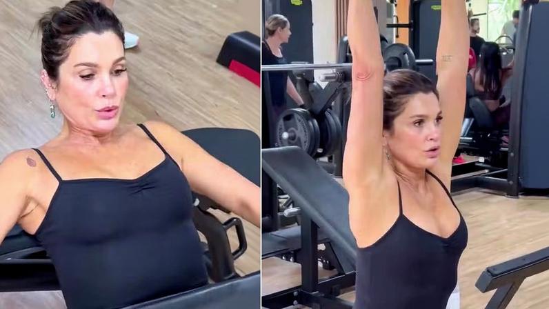 Flávia Alessandra treina novo personagem em Quem Ama, Cuida