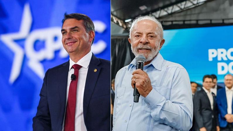 Flávio já está à frente de Lula, diz Paraná Pesquisas