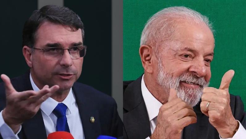 Conflito no Oriente Médio divide posições de Lula e Flávio Bolsonaro