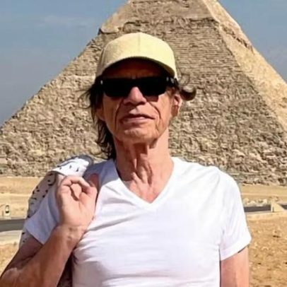 Mick Jagger abre álbum no Egito e recebe comentário do filho Lucas