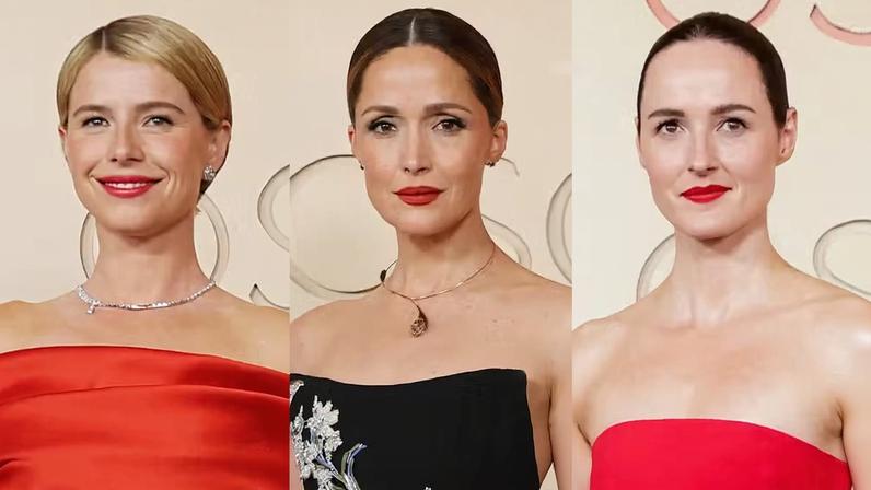 Jessie Buckley, Rose Byrne e Renate Reinsve no Oscar 2026 — Foto: Getty