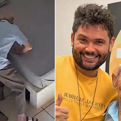 Influenciador Vovô Anésio, 88, sofre acidente e passa por cirurgia