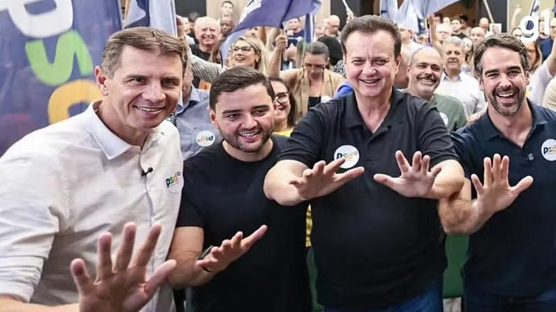 PSD confirma candidatura de Ernani Polo como vice de Gabriel Souza no RS