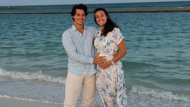 Borja Duran e Caroline Garcia (Foto: Reprodução/Redes sociais)