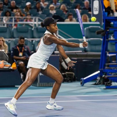 Gauff destaca manter a calma durante a partida
