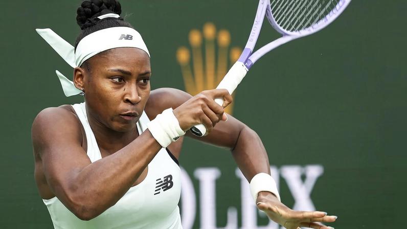 Gauff se recupera de susto e sonha com título inédito em casa