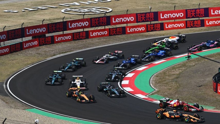 Corrida sprint do GP da China de F1, em 2025 — Foto: Mark Sutton - Formula 1/Formula 1 via Getty Images