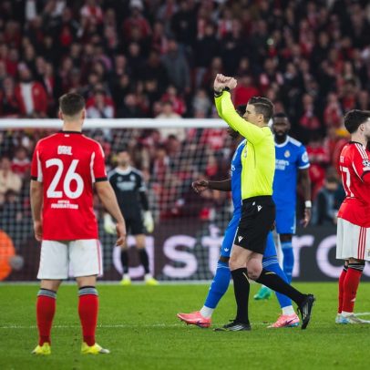 UEFA condena Benfica por racismo de torcedores contra Vini, sem cumprir pena