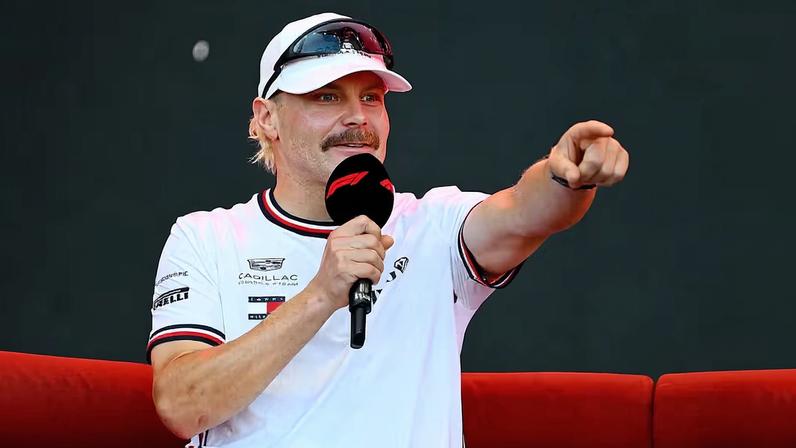 Valtteri Bottas, piloto da Cadillac — Foto: Mark Sutton - Formula 1/Formula 1 via Getty Images