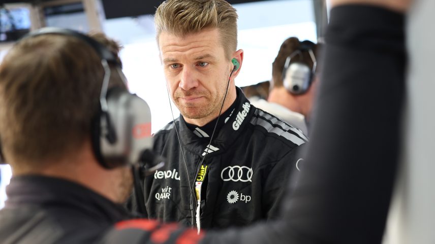 Nico Hulkenberg soube da saída de Jonathan Wheatley da Audi pela mãe — Foto: Andy Hone/LAT Images