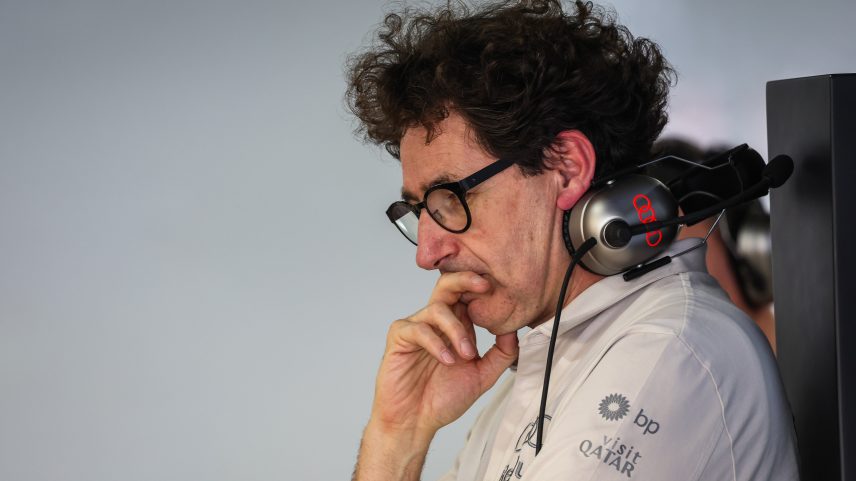 Mattia Binotto não pretende acumular função de chefe de equipe na Audi — Foto: Jayce Illman/Getty Images