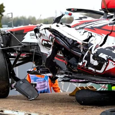 Bearman sofre impacto de 50G em colisão a 262 km/h no Japão