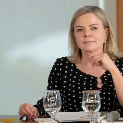 Gleisi afirma que Caiado ficará na periferia das eleições e mais agressivo