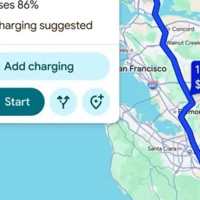 Menos ansiedade de autonomia em EV com Android Auto e Google Maps