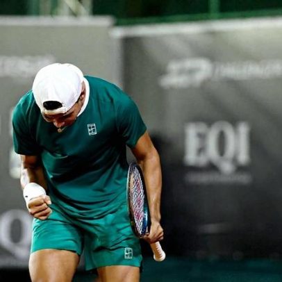 Guto vence a primeira em challenger ao eliminar a cabeça de chave 6 em Brasília
