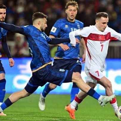 Turquia volta à Copa após 24 anos e encerra sonho de Kosovo na repescagem