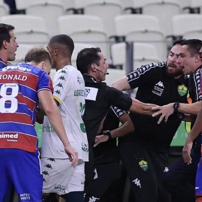 Fortaleza x Cuiabá: agressões entre Carpini e Eduardo Barros na Série B