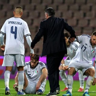 Gattuso pede desculpas e diz que Itália não merecia ficar fora da Copa