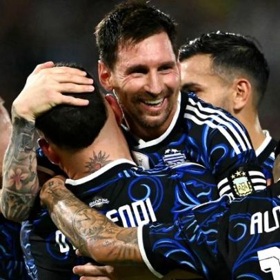 Messi brilha; Argentina goleia Zâmbia e encerra preparação com 100%