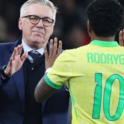 Ancelotti manda recado a Rodrygo após lesão: estaremos com você até voltar