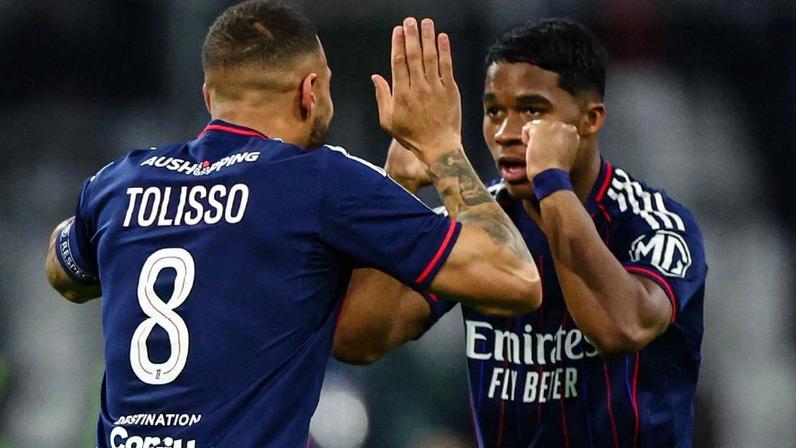 Endrick dá assistências, mas outro brasileiro brilha em empate Lyon-Marselha