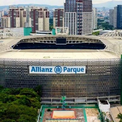 Allianz Parque conclui obras no gramado e aguarda inspeção da Fifa para liberação