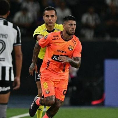 Botafogo perde para o Barcelona no Nilton Santos e cai na Libertadores