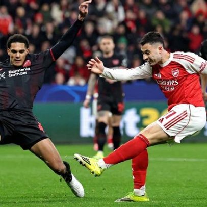 Arsenal busca empate com o Leverkusen nas oitavas da Champions