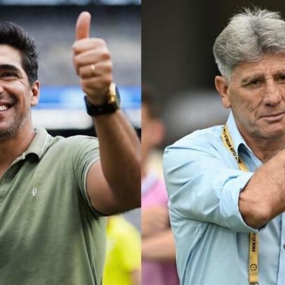 Convites e provocações marcam amizade entre Renato Gaúcho e Abel Ferreira