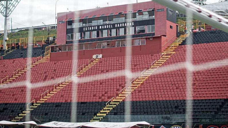 Vista do Barradão antes de jogo entre Vitória e Jacuipense, pelo Baianão