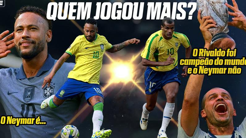Neymar x Rivaldo: quem jogou mais no auge, ESPN ouve 100 especialistas