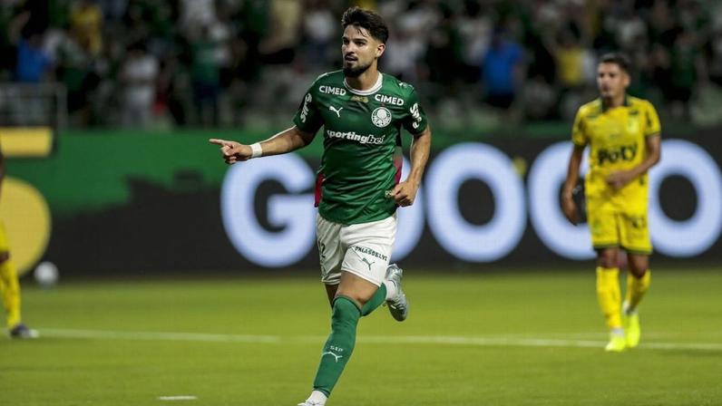 Palmeiras vence Mirassol no Allianz Parque; López faz golaço e assume liderança