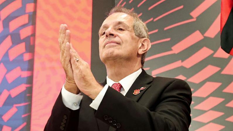 Luiz Eduardo Baptista, o Bap, presidente do Flamengo