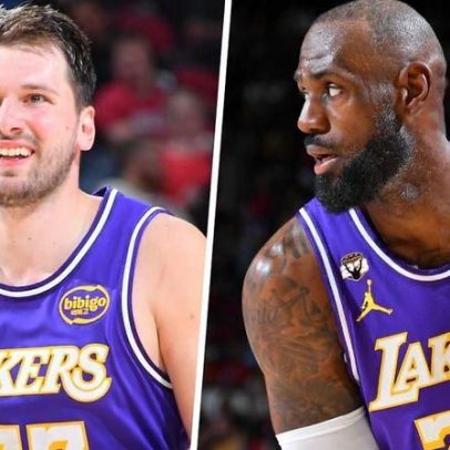 Doncic decide nos minutos finais; LeBron quase perfeito, Lakers vencem Rockets