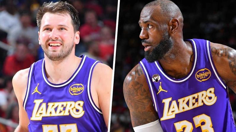 Doncic decide nos minutos finais; LeBron quase perfeito, Lakers vencem Rockets