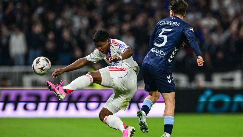 Endrick não fez grande jogo pela Europa League