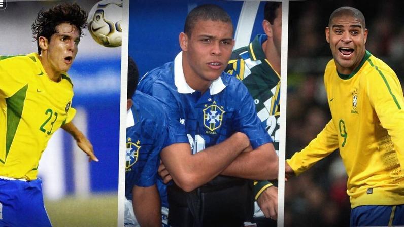 Ronaldo, Kaká, Ceni e Adriano: espaço na seleção após amistosos pré-Copa