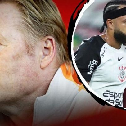 Técnico da Holanda diz que lesão de Memphis no Corinthians não parece boa, mas pode atuar