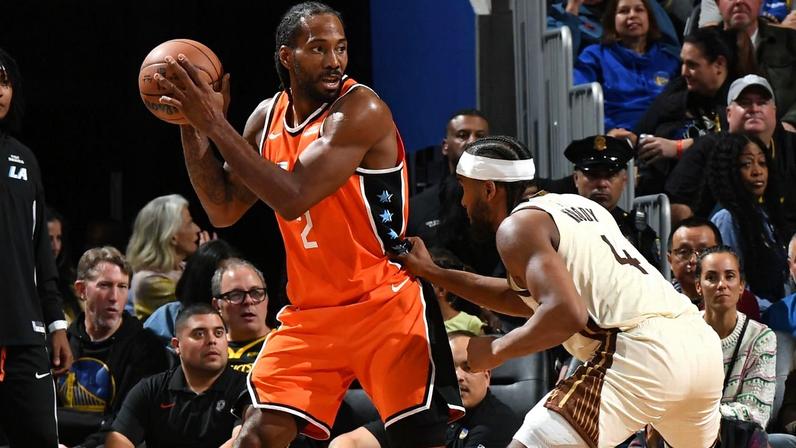 Clippers derrotam Warriors em noite de Kawhi Leonard; Gui Santos teve atuação discreta