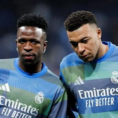 Vinicius Jr. x Mbappé: qual quarteto de ataque tem mais gols na temporada