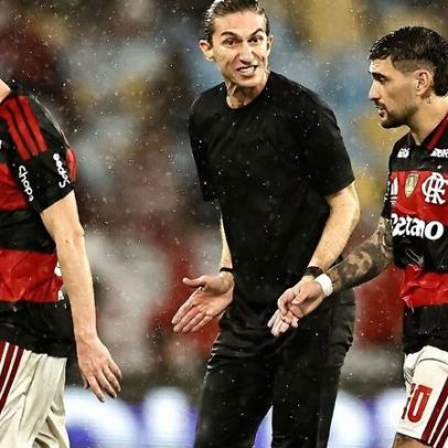 Flamengo se despede de Filipe Luís com presença de Arrascaeta e Jorginho