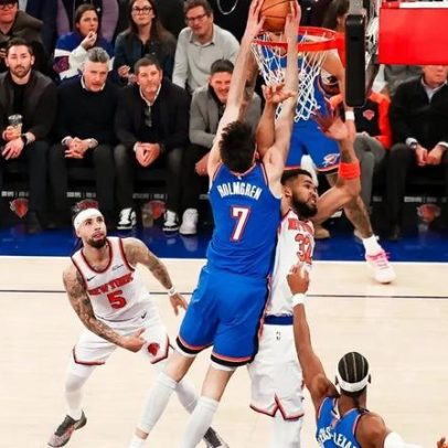 Thunder perde dois jogadores após confronto com Knicks