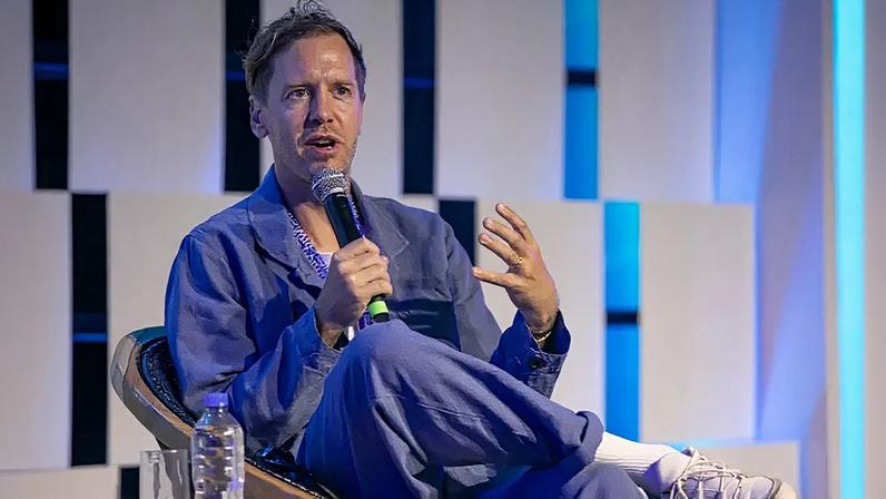 O ex-piloto alemão Sebastian Vettel no Rio Innovation Week (Divulgação)