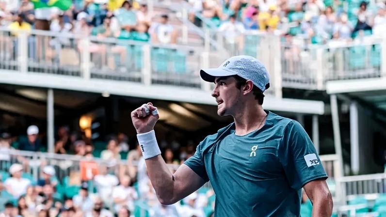 Europeus reagem à vitória de João Fonseca no Miami Open