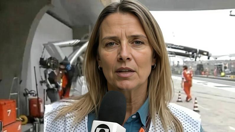 Mariana Becker, em sua primeira passagem pela Globo (Foto: Reprodução/TV Globo)