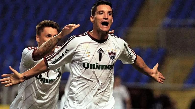 Thiago Neves brilhou com a camisa do Fluminense (Foto: Nelson Perez/Fluminense)