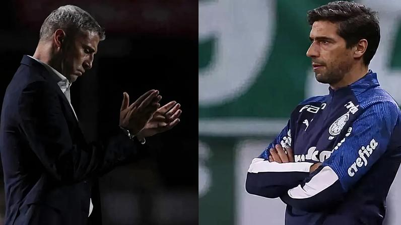 Abel Ferreira e Crespo se reencontram em decisão entre Palmeiras e São Paulo