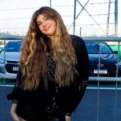 Sofia, filha de Grazi Massafera e Cauã Reymond, curte último dia no Lollapalooza