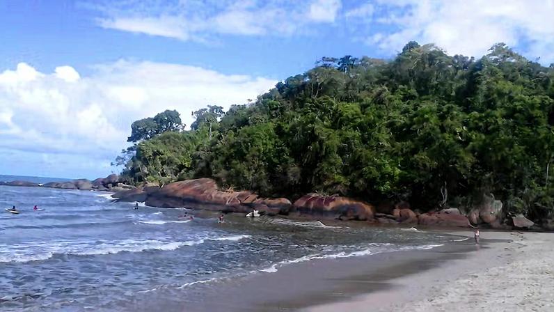 Praia de Itamambuca, em Ubatuba — Foto: Felipe Kyoshy