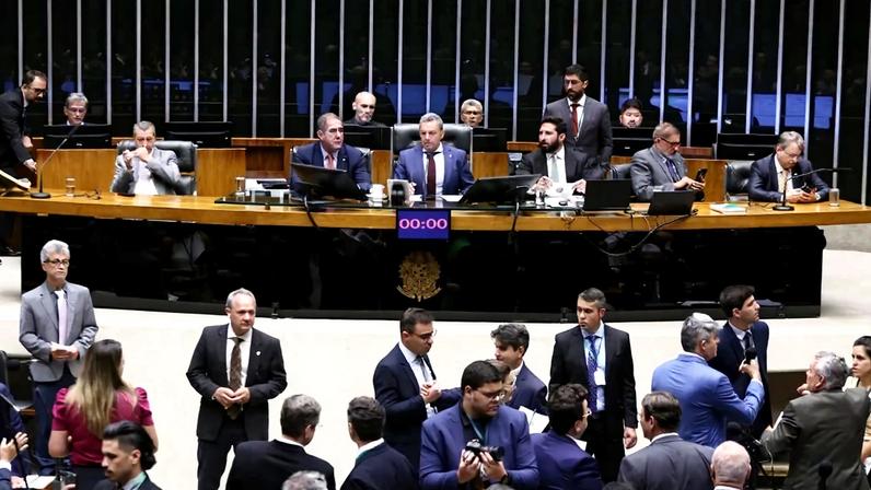 O plenário da Câmara dos Deputados. Foto: Vinicius Loures/Câmara dos Deputados